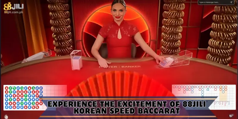 Experience the Excitement of 88JILI Korean Speed Baccarat